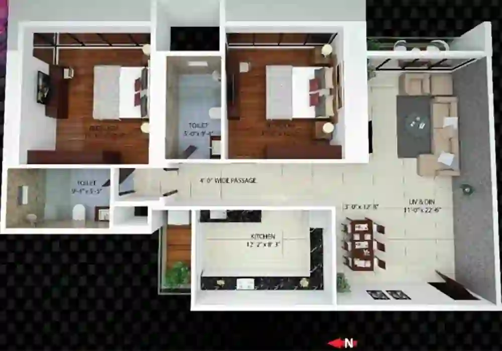 2 BHK